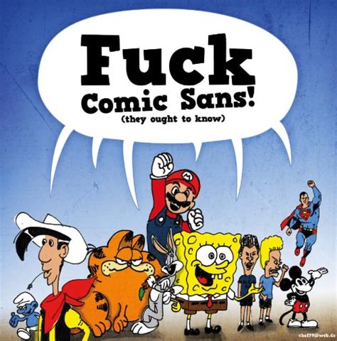 Fuck Comic Sans