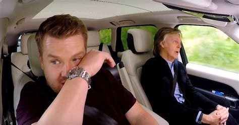 Carpool Karaoke Paul Mccartney Sous Titre Francais - Paul McCartney's Carpool Karaoke Leaves James Corden In Tears