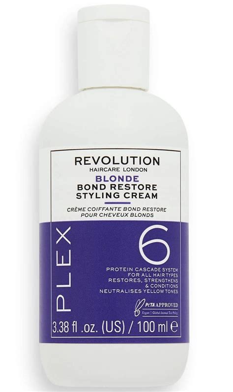 Revolution Haircare Blonde Plex 6 Bond Restore Styling Cream Ingredients Explained