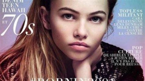 Thylane Blondeau La Pol Mica Modelo De A Os Ahora Portada De Revista