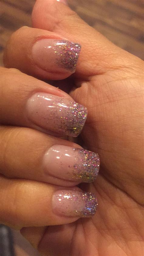 sns glitter tips love sns nails colors sns nails designs nails