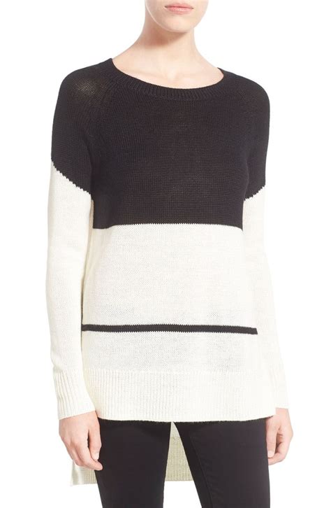 Trouvé Colorblock Sweater Nordstrom Color Block Sweater Sweaters
