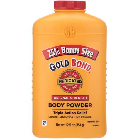 Gold Bond Original Strength Medicated Triple Action Relief Anti Itch
