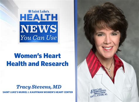 Health News You Can Use: Women's Heart Health and Research | Saint Luke