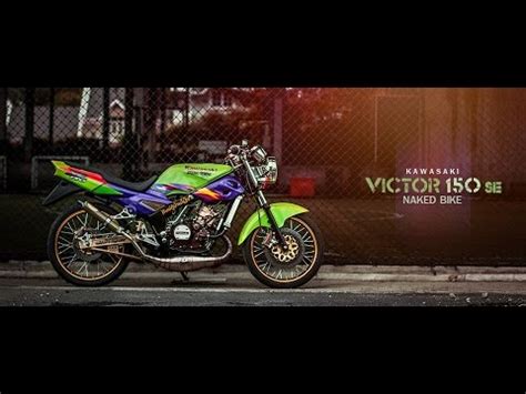 Kawasaki Ninja R Modifikasi Kawasaki Victor Se Naked Bike Motovlog