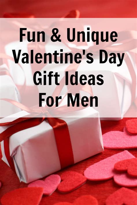 All item cost under $100 so they won't break the bank. Unique Valentine Gift Ideas for Men - Everyday Savvy