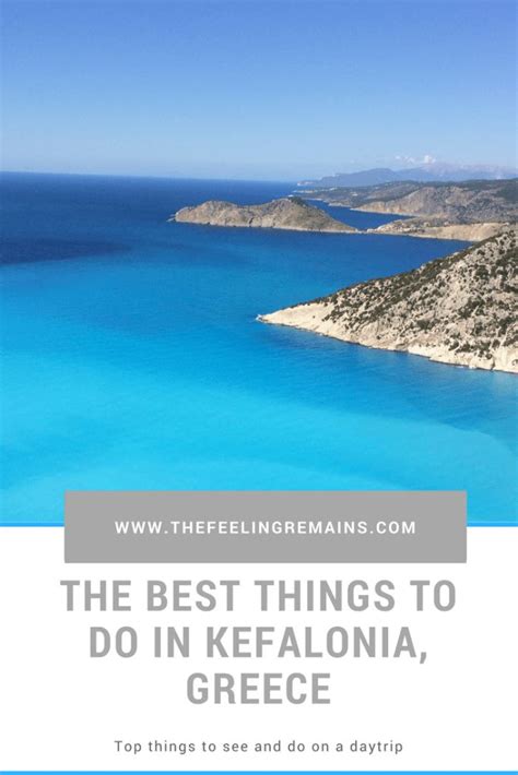 The Bests Of Cephalonia Only The Feeling Remains Travel Blog