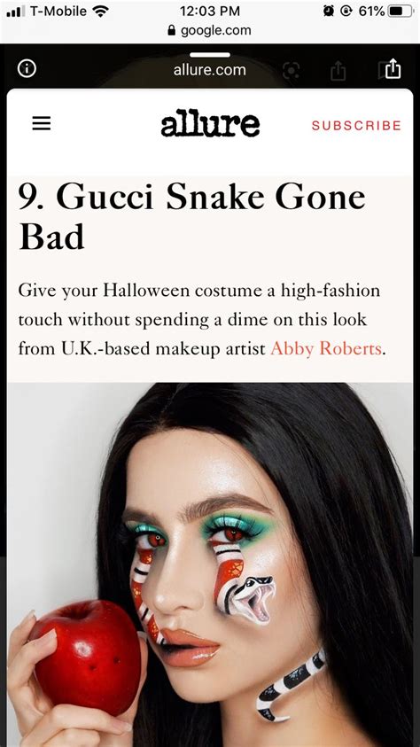 Allure Gucci Snake Skin Care Makeup Skin