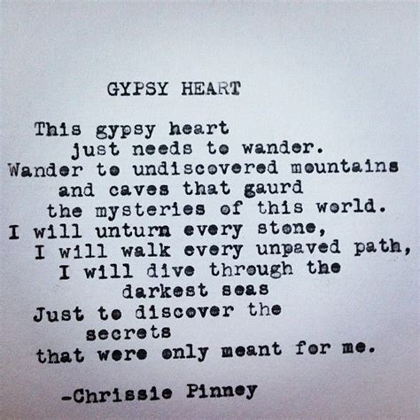 Gypsy Heart Gypsy Quotes Quotes Inspirational Quotes