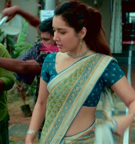 Raashi Khanna Pakka Commercial Telugu 21 Hot Saree Midriff Hd Caps