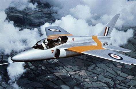 Follandhawker Siddeley Gnat T1 Xm693 British Aircraft Fighter