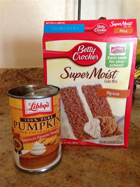 Canned Pumpkin And Spice Cake Mix Recipe The Cake Boutique