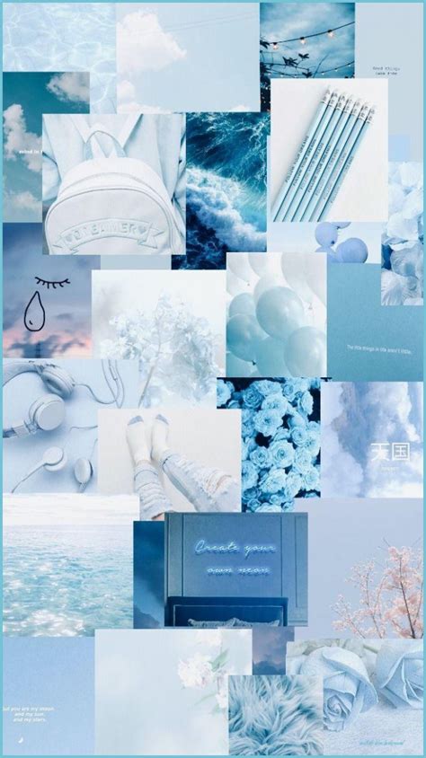 Aesthetic wallpaper reminiscent of spring. 11 Easy Rules Of Aesthetic Blue Background | Aesthetic Blue
