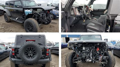 This 2023 Ford Bronco Raptor Met A Sad End But Can Probably Be Saved