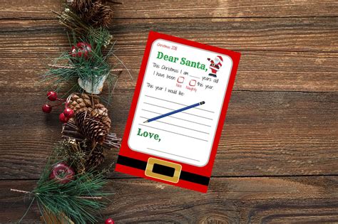Santa Wish List Letter to Santa-Santa Package-North Pole | Etsy | Santa wish list, Santa letter 
