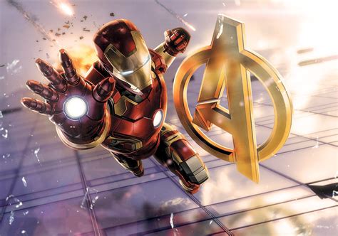 Iron Man Broken Glass Superhero Avengers Age Of Ultron