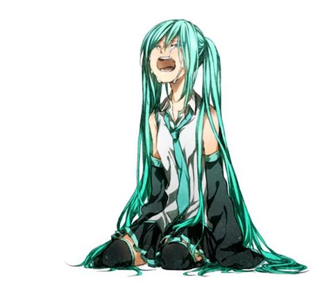 Miku Cry Oh No Cry Is Art Pinterest Search