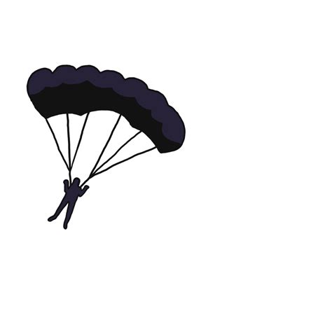Parachute Floating Sticker By Shane Beam For Ios And Android Giphy