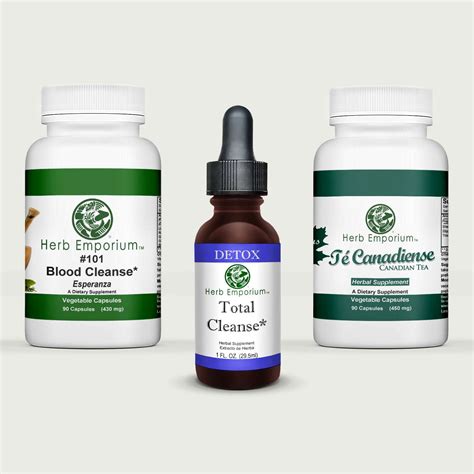 Total Cleanse* (Limpieza Total*) Herbal Supplement Kit