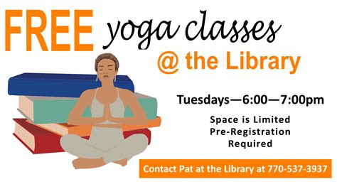 Free Yoga The Library Bremen Ga