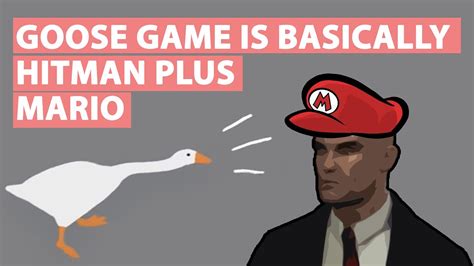 untitled goose game a hitman puzzle in disguise youtube