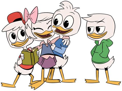 Cats Are So Cool — Huey Dewey Louie And Webby D Love Them