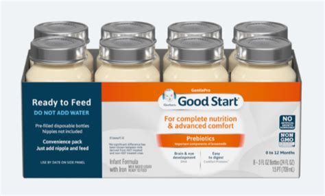 Gerber Good Start Gentlepro Ready To Feed Infant Formula Nursers 1source