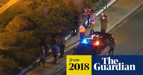 police at scene of california bar shooting video us news the guardian