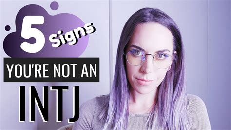 Signs Youre Not An Intj Youtube