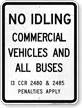 No Parking Commercial Vehicles