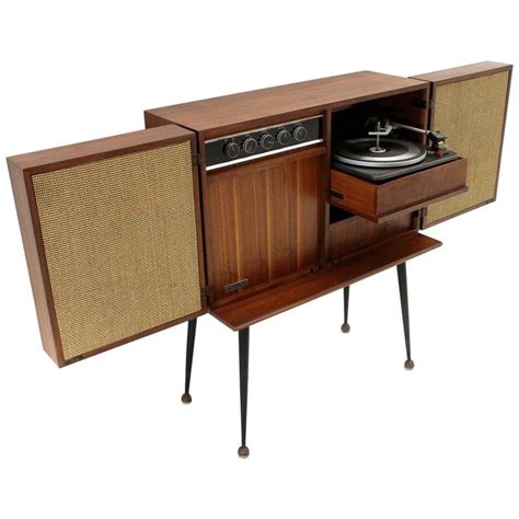 See more ideas about stereo cabinet, stereo console, vintage stereo console. Midcentury Cabinet Stereo Record Player by Philco, 1950s ...