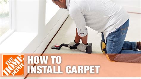 Home depot uses a company called usig to do their floor installations, and have used them for roughly 20 years. How to Install Carpet | The Home Depot - YouTube