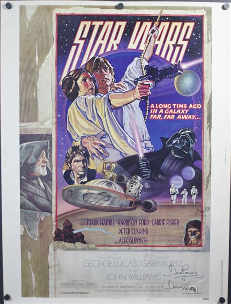 See more of togo'movies' on facebook. STAR WARS, Original Autographed Style D 30x40 Movie ...