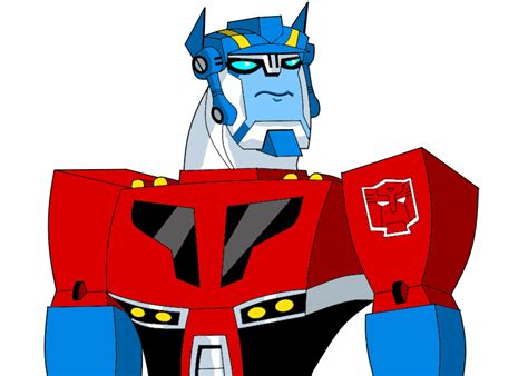 Transformers Animated Optimus Prime Human