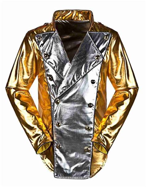 Michael Jackson History World Tour Golden Jacket MJ Outfits