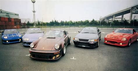 Blackbird Porsche 911 And Devil Z The Legends Of Wangan Midnight