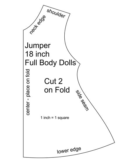 18 Inch Doll Dress Patterns Free Printable Printable Form Templates