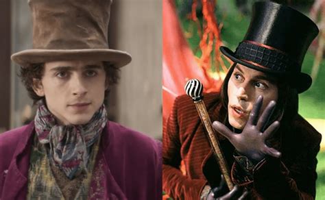 Will Timothée Chalamet Overtake Johnny Depp As Willy Wonka Codelist
