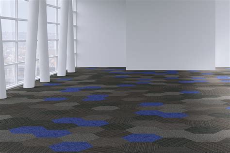 Hexagonal Carpet Tiles Geometric Trends Duraflor