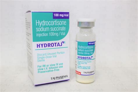 Hydrocortisone Sodium Succinate Injection Usp 100mg