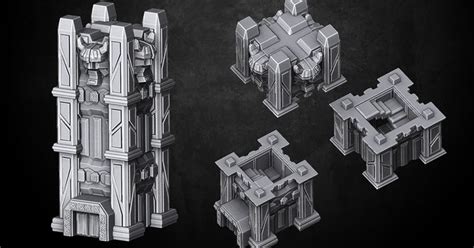 tabletop fix heresy lab fantasy towers for 3d printing kickstarter