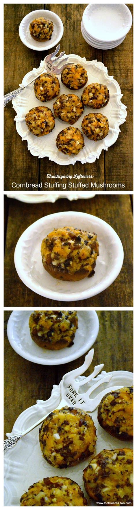 Grab that leftover cornbread dressing and cranberry sauce and with some mushrooms i love stuffed mushrooms of any kind, so it just made sense to makeover thanksgiving leftovers into these delicious babies. Thanksgiving Leftovers: Cornbread Stuffing Stuffed ...