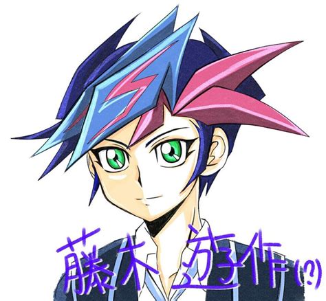 Pin By Zuchu On Yu Gi Oh Vrains Dark Blue Hair Yu Gi Oh Arc V Anime Characters