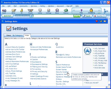If you've ever wished you could just package all your. How do I change my security question on AOL? - Ask Dave Taylor