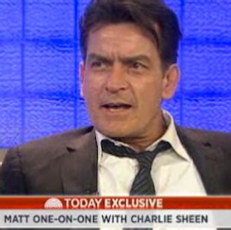 Charlie Sheen Apologizes To Americans For Public Meltdown On Today