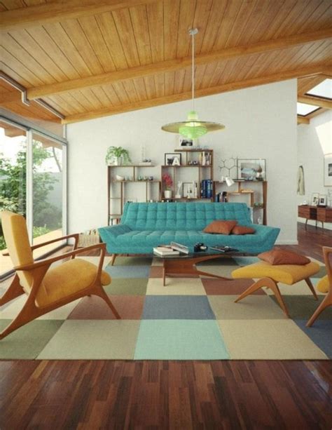 It was a time when new materials such as plastic, stainless steel, and lucite were incorporated into furniture pieces, and new techniques were enthusiastically. 20 Captivating Mid-Century Living Room Design Ideas - Rilane