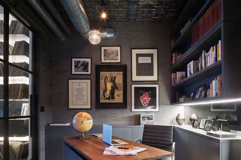 16 Inspirational Industrial Home Office Designs That Will Let You Work