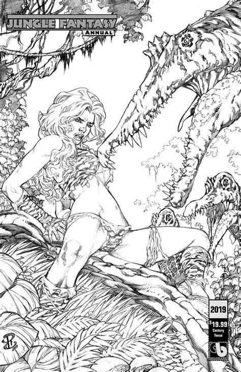 Jungle Fantasy Annual 2019 Variant Cover Century Tense Westfield Comics