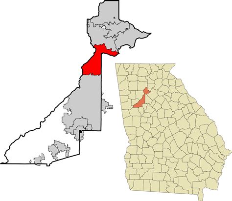 Download Open - Fulton County On Map - Full Size PNG Image - PNGkit