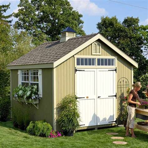Little Cottage 8 X 10 Ft Williamsburg Colonial Panelized Garden Shed